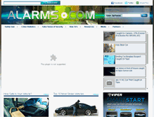 Tablet Screenshot of alarms.com